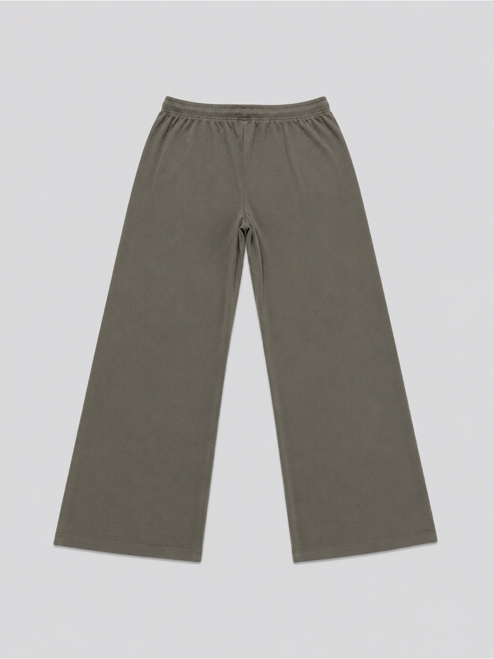 Nuuds Women's Wide Leg Lounge Sweatpants
Medium Olive Green Soft Lightweight - Picture 4 of 11